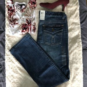 Calvin Klein 'Lean Bootcut' Jeans  Size 12